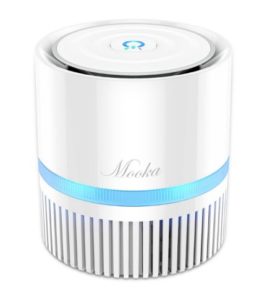 MOOKA Air Purifier for Home 3-in-1 True HEPA - Best Cheap Air Purifier under 100 Dollars