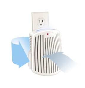 Best Air Purifier for Bathroom - Hamilton Beach TrueAir Plug-Mount Odor Eliminator Nightlight (04531GM)